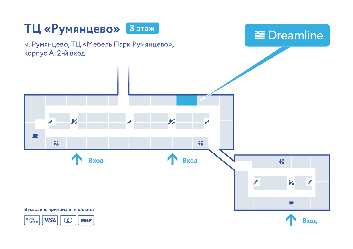 Мебель парк румянцево карта